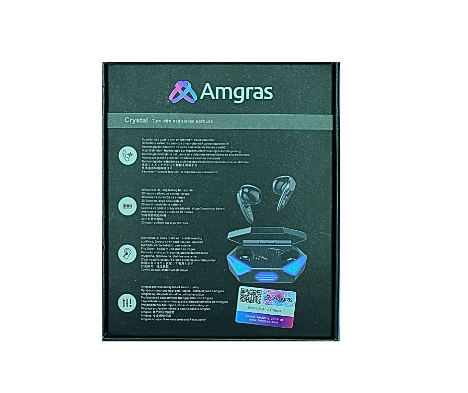 Amgrass A8 Pro Wireless Gaming Earbuds