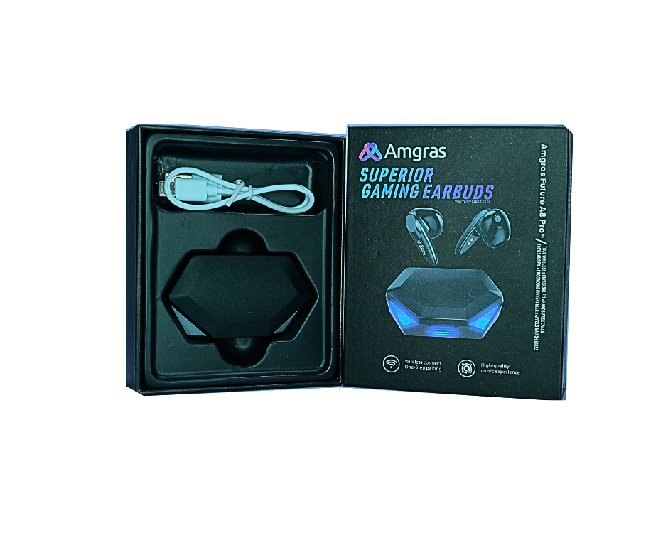 Amgrass A8 Pro Wireless Gaming Earbuds