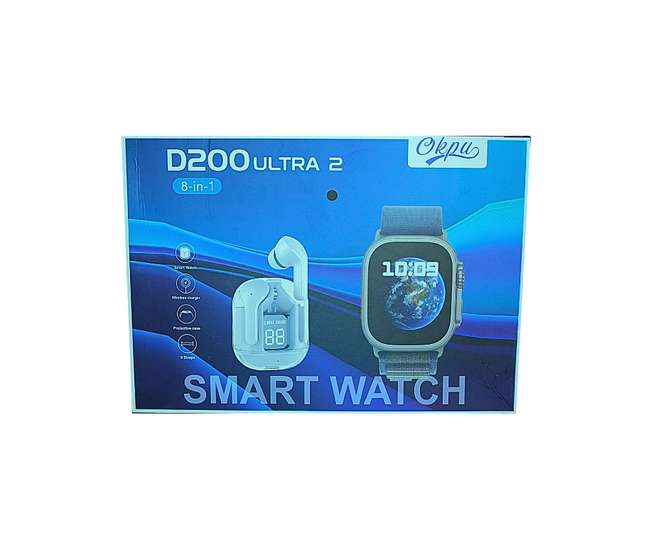 D200 Ultra Smart Watch With Air 31 Earpods